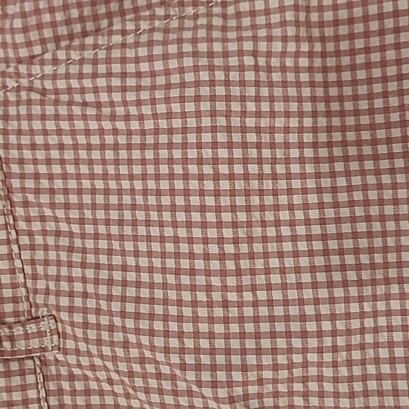 Old Navy High-Rise Everyday Short mauve/white seersucker size 10 - Picture 4 of 7